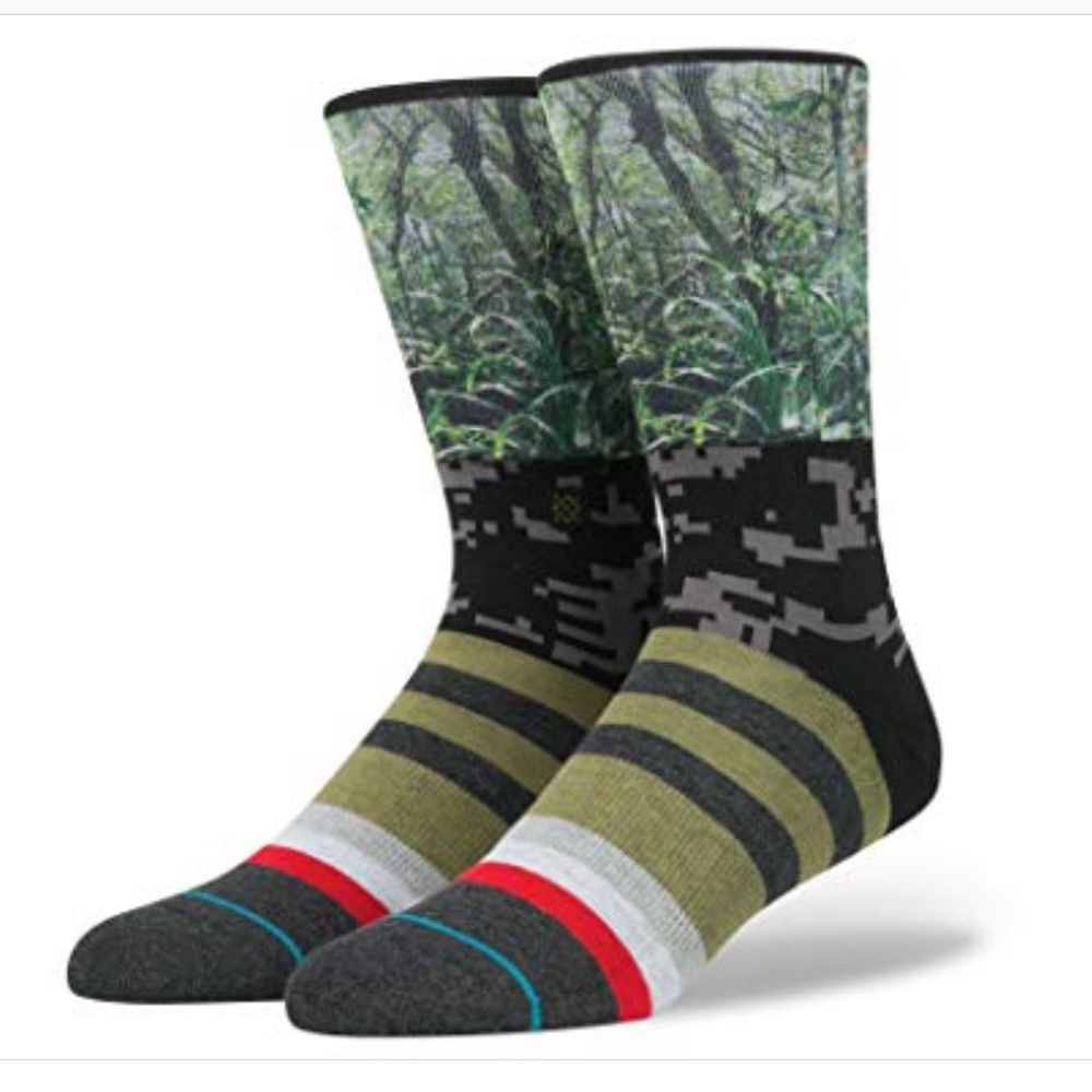 Stance Men's Dwayne Wade Sargent Crew Socks